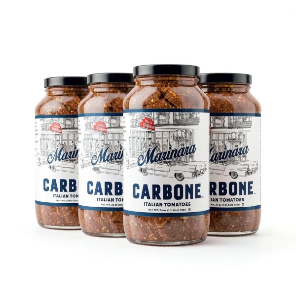 Carbone Marinara Sauce 24oz All Natural Pasta-0