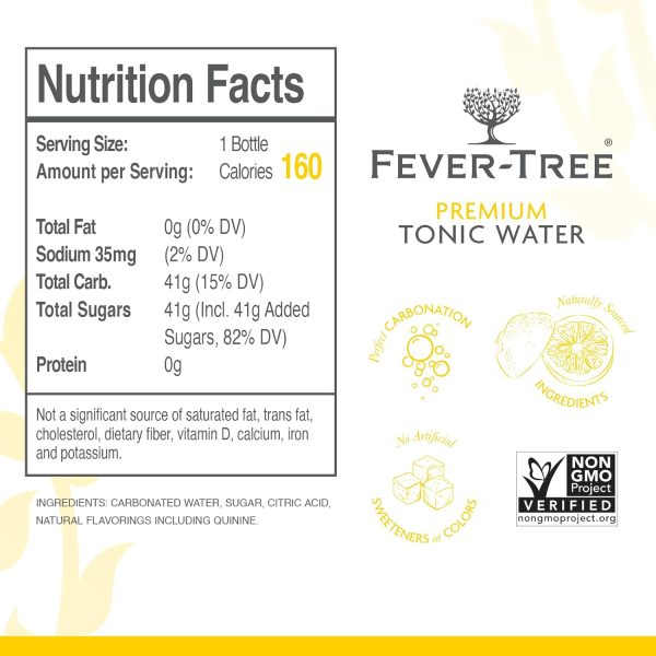Fever Tree Tonic Water Premium Mixer Natural Ingredients-1