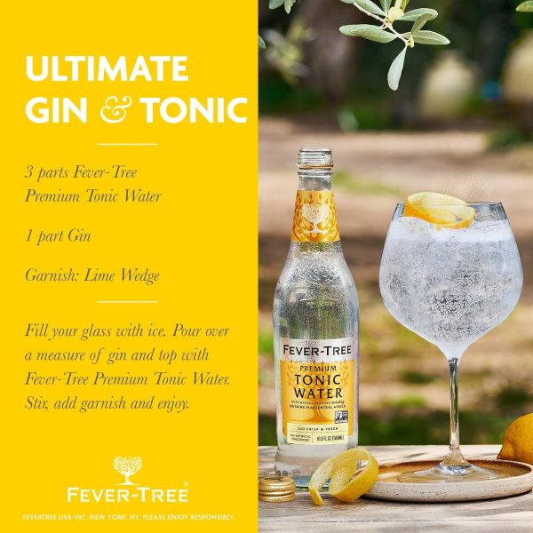 Fever Tree Tonic Water Premium Mixer Natural Ingredients-3