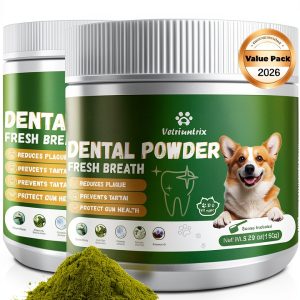 Vetriuntrix Dog Dental Powder Natural Plaque Remover Fresh-0