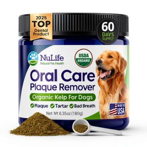 NuLife Organic Kelp Powder Dog Dental Care Fresh Breath-0