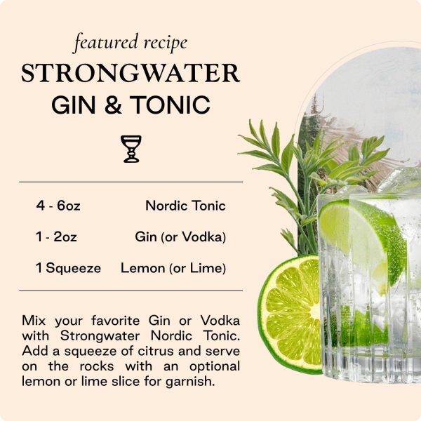Strongwater Tonic Water Mixers Variety Pack Cocktail-5