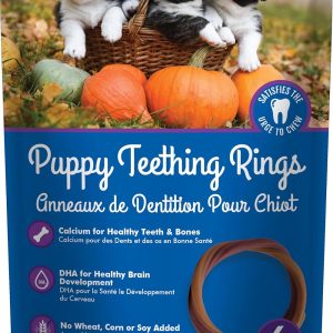 N-Bone Puppy Teething Ring Dog Dental Care Pain Relief-0