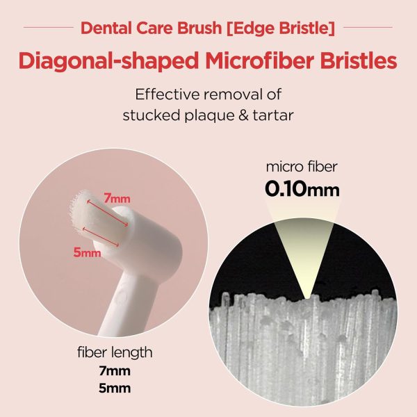 JNK Pet Toothbrush Diagonal Bristles Cat Dog Dental Care-3