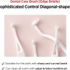 JNK Pet Toothbrush Diagonal Bristles Cat Dog Dental Care-5