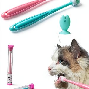 Pet Toothbrush E.M&S.T Dual Soft Silicone-0