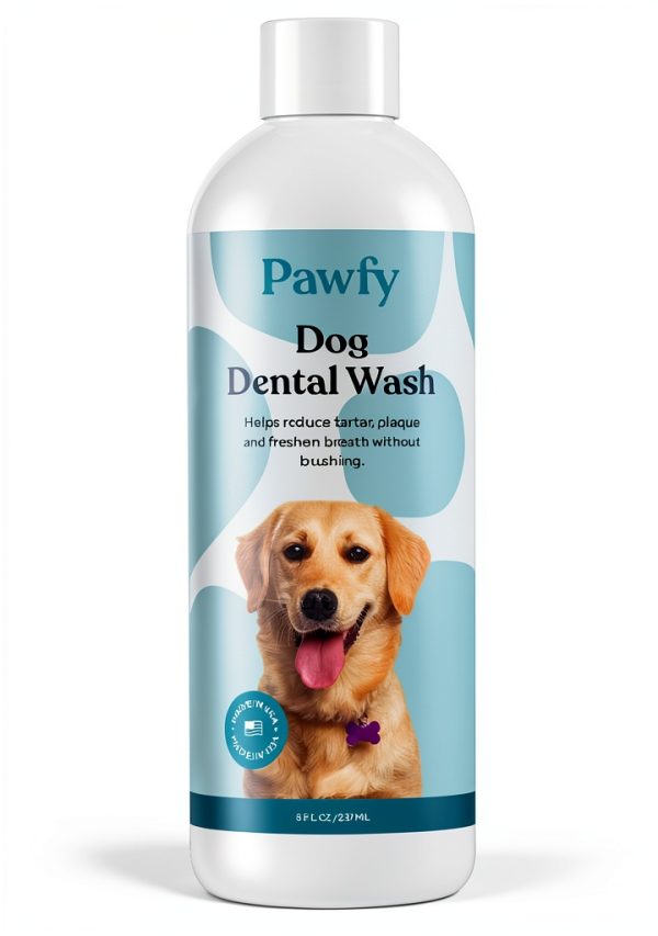 Dog Dental Water Additive Pawfy Fresh Breath-0